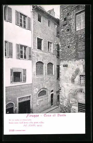 AK Firenze, Casa di Dante