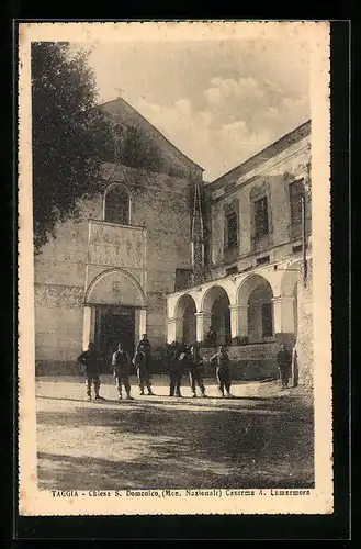 AK Taggia, Chiesa S. Domenico, Caserma A. Lamarmora