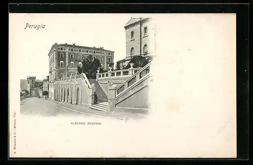 AK Perugia, Albergo Brufani