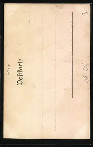 Foto-AK Fritz Gratl: Innsbruck, Ortspartie mit Uhrenturm