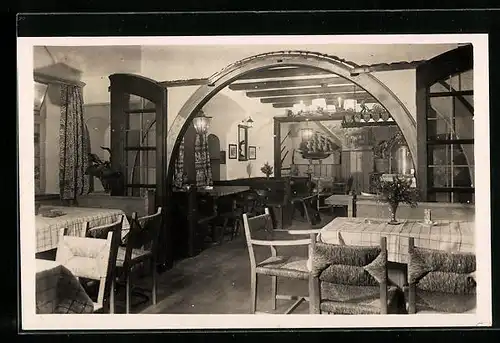 AK Leonberg, Der historische Gasthof Schwarzer Adler