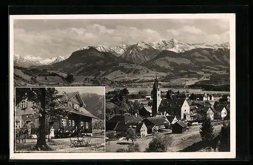 AK Blaichach, Schiessstätte, Ortsansicht