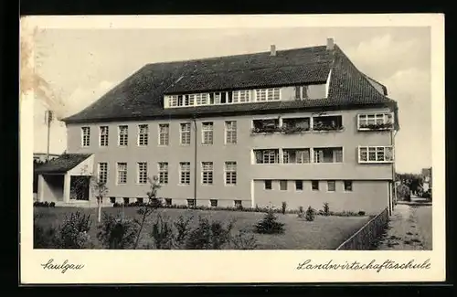 AK Saulgau, Blick zur Landwirtschaftsschule