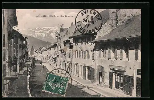 AK Aiguebelle, Rue Centrale