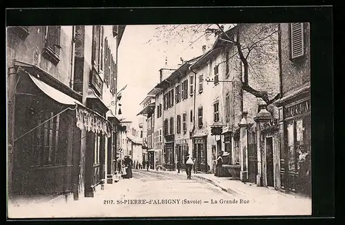 AK St-Pierre-d`Albigny, La Grande Rue