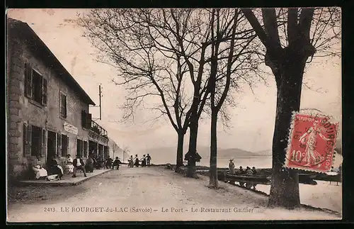 AK Le Bourget-du-Lac, Le Port, Le Restaurant Gaiffier