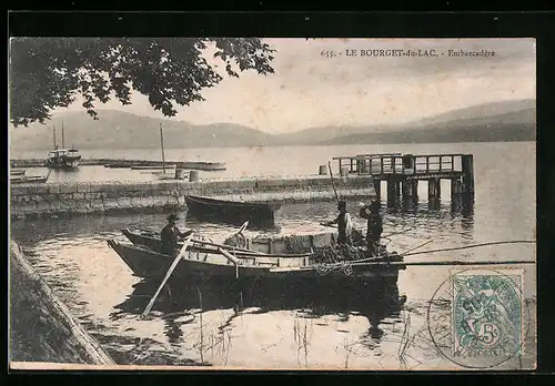 AK Le Bourget-du-Lac, Embarcadère