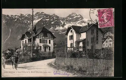 AK Ugine, Le4s Villas et le Mont Charvin