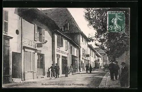 AK Saint-Genix-sur-Guier, Le Faubourg