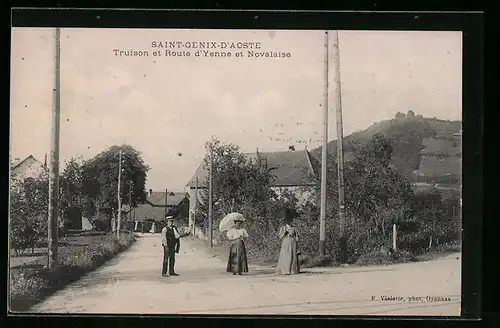 AK Saint-Genix-D`Aoste, Truison et Route d`Yenne et Novalaise