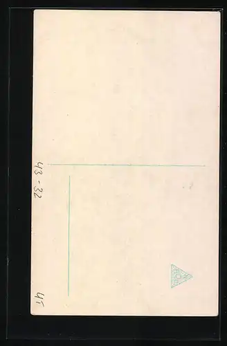 AK Junge Frau weint am geschmückten Elterngrab