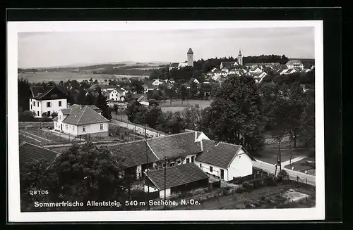 AK Allentsteig, Gesamtansicht der Sommerfrische