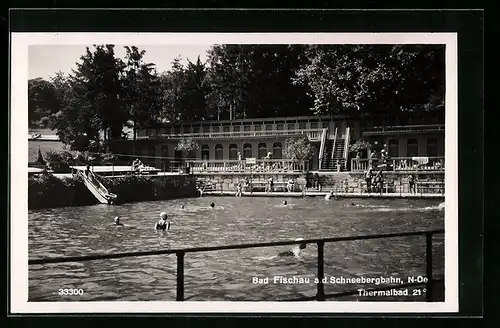 AK Bad Fischau, Partie im Thermalbad