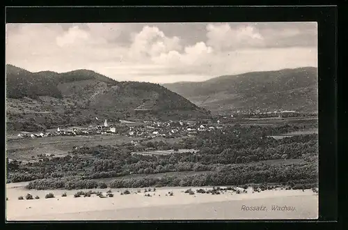 AK Rossatz /Wachau, Teilansicht vom Ort