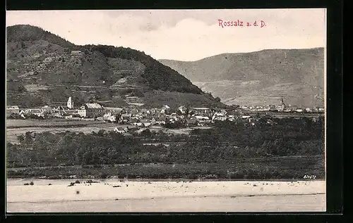AK Rossatz a. d. D., Ortsansicht