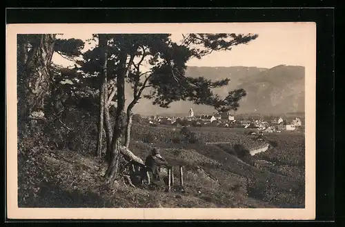 AK Rossatz in der Wachau, Sommerfrische