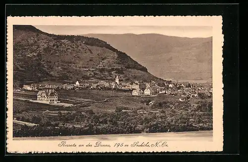 AK Rossatz an der Donau, Blick auf den Ort