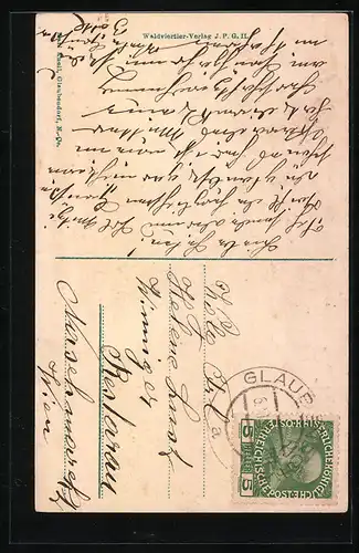 AK Wetzdorf, Hauptallee auf dem Heldenberg