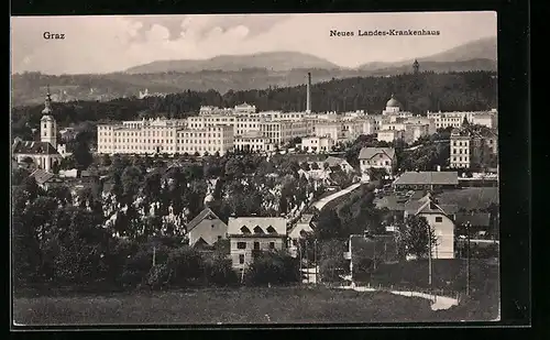 AK Graz, Neues Landes-Krankenhaus