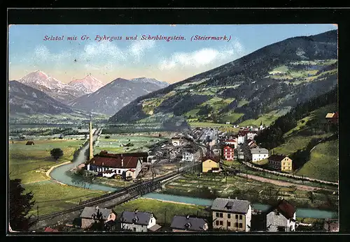 AK Selztal, Teilansicht mit Gr. Pyhrgass und Scheiblingstein