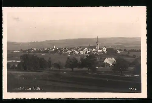 AK Leonfelden, Gesamtansicht aus der Vogelschau