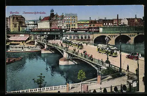 AK Berlin, Ansicht der Jannowitzbrücke