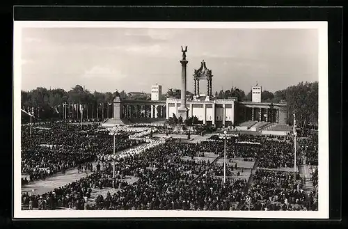 AK Budapest, Le XXXIV-ème Congrès Eucharistique International 1938