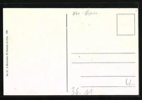 AK Hoher Priel mit Gipfelkreuz und Bergsteigern