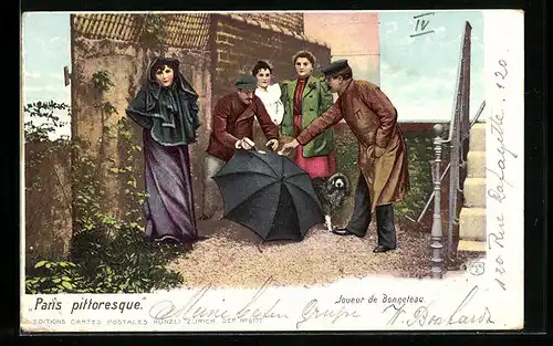 AK Paris, Joueur de Bonneteau