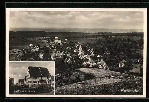 AK Breitenholz, Gasthaus zum Lamm, Teilansicht