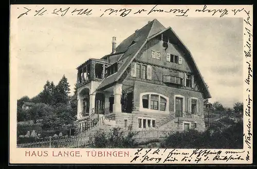 AK Tübingen, Pension Haus Lange