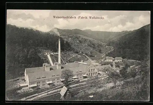 AK Weisenbach, Weisenbachfabrik, Fabrik Wolfsheck