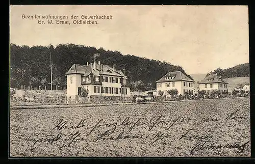 AK Oldisleben, Beamtenwohnungen der Gewerkschaft