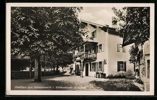 AK Kiefersfelden-Kohlstadt, Gasthaus zum Schappenwirt