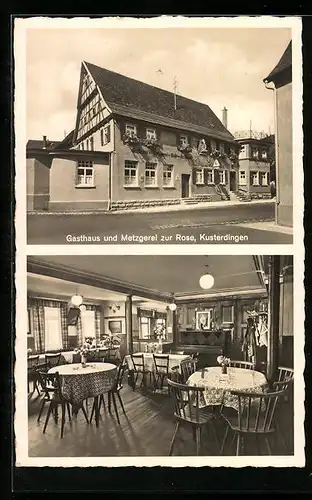 AK Kusterdingen, Gasthaus und Metzgerei zur Rose