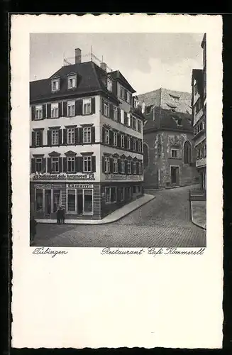 AK Tübingen, Restaurant Café Kommerzell