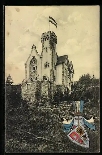 AK Tübingen, Verbindungshaus Alamannenhaus, Wappen