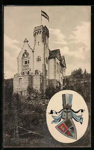 AK Tübingen, Verbindungshaus der Alamannen, Wappen