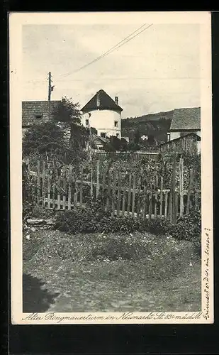 AK Neumarkt, am alten Ringmauerturm