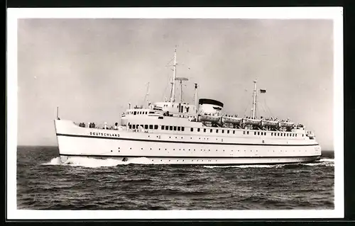 AK Bundesbahn-Fährschiff Deutschland