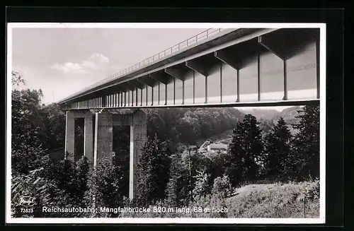 AK Reichautobahn Mangfallbrücke