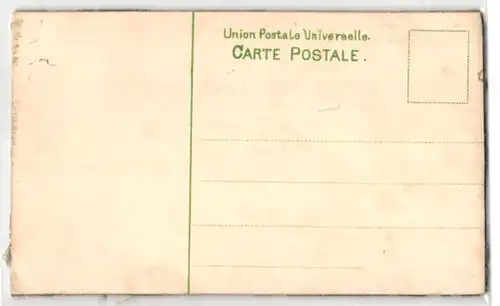 AK Asiatisches Landschaftsmotiv mit Vulkan