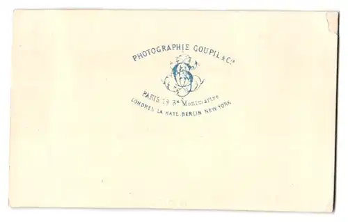 Fotografie Goupil & Cie., Paris, Gemälde im Musée de Montmartre, Liebspaar im Bett aneinander gekuschelt
