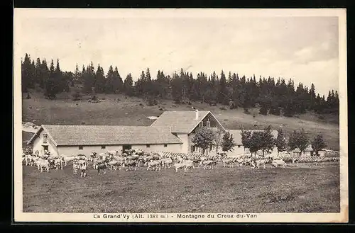 AK Creux-du-Van, la Grand` Vy, Montagne du Creux-du-Van