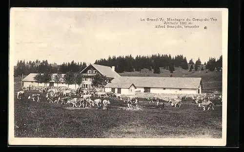 AK Creux-du-Van, La Grand-Vy, Montagne du Creux-du-Van