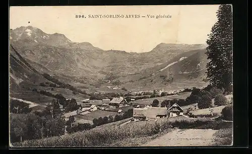 AK Saint-Sorlin-d`Arves, Vue générale