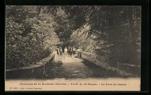 AK Rochette, Foret de St-Hugon, Le Pont du Diable