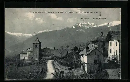 AK St-Georges-des-Hurtières, Strassenpartie, Le Rognier, Col de la Perche