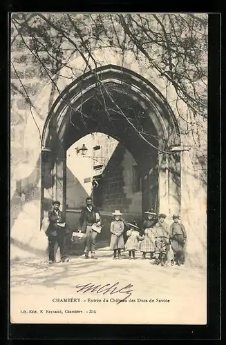 AK Chambèry, Entrée du Château des Ducs de Savoie