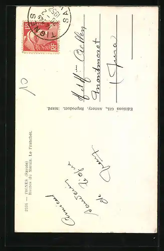 AK Tignes, Routes du Marais, Le Franchet